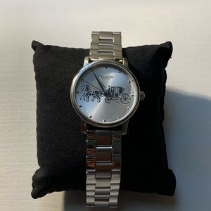 Silver Coach Watch